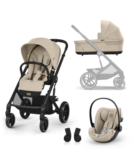 Poussette Trio naissance Balios s Lux 3 + Siège auto Cloud g i-size + Nacelle