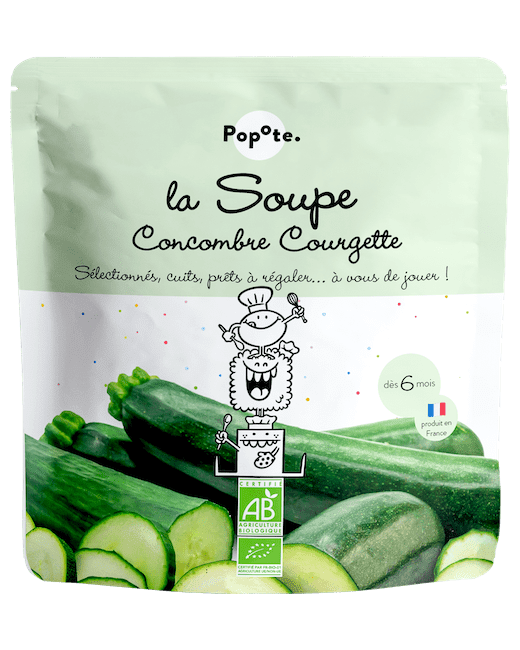 La Soupe Concombre Courgette