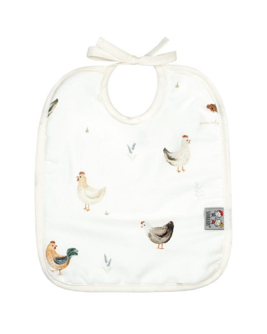 Bavoir à nouer en coton