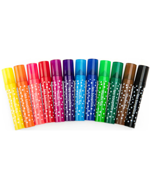 Gros feutres pointes coniques Les Toupitis