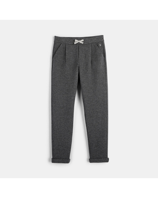 Jogging chic gris fille
