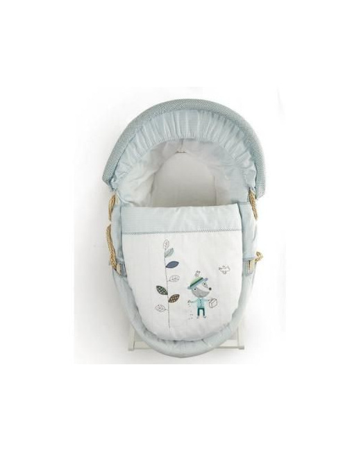 Parc Bébé Sämann 75x100 Cm - Bois, Hauteur Réglable, Certifié TÜV - Fabriqué En Allemagne, Kit Complet Gris - 5