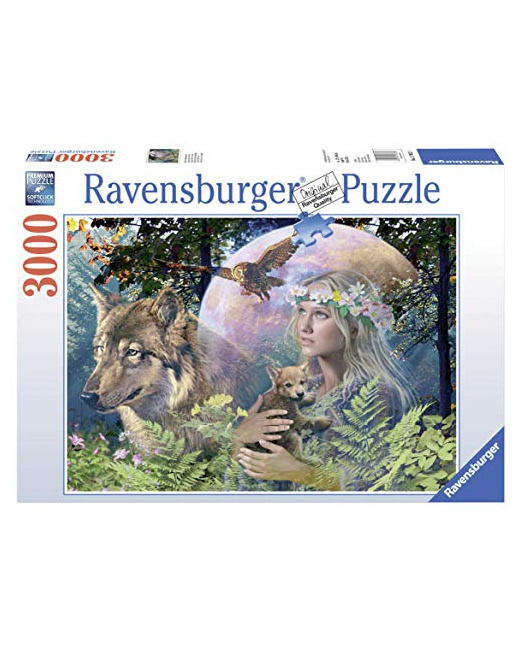 Puzzle - Loups au clair de lune - 3000 pièces