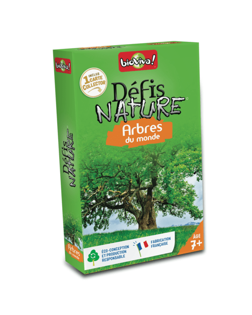 Jeu éducatif Défis Nature - Arbres du monde