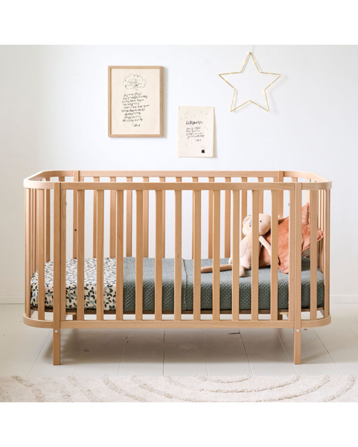 Lit bébé évolutif ovale Cocoon