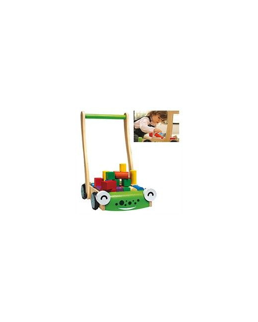 Chariot grenouille en bois