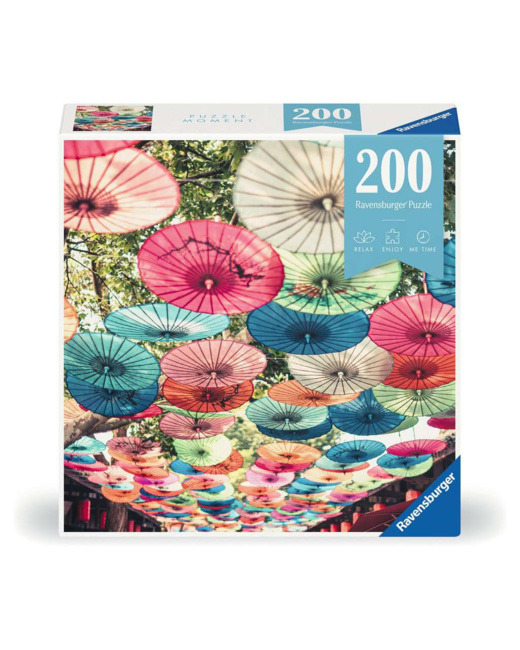 Puzzle Moment - Parapluies - de 8 ans