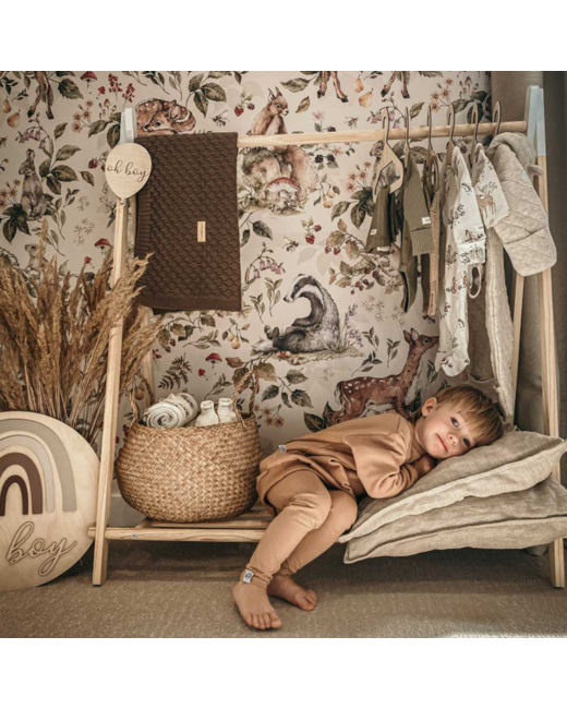 Papier peint enfants Cute Forest Animals