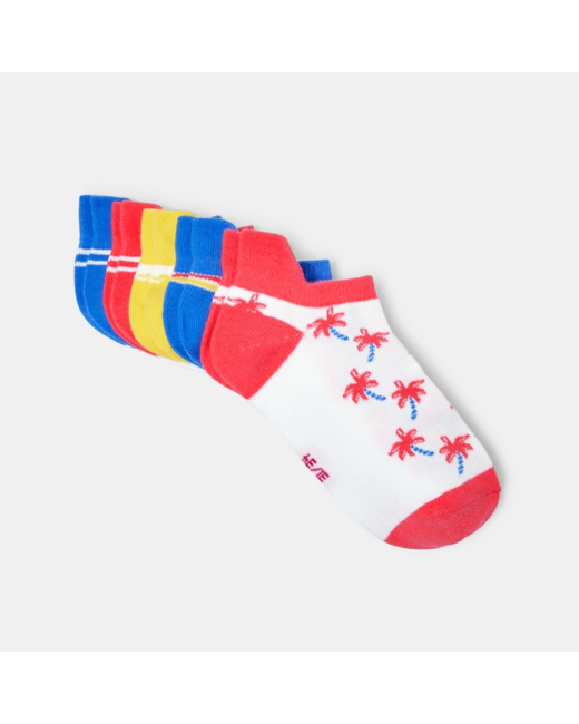 Socquettes invisibles colorées (lot de 5) fille