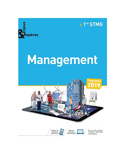 Enjeux et Repères Management 1re STMG - Livre élève - Éd. 2019
