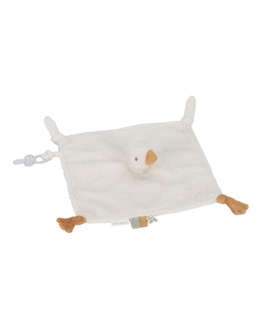 Doudou carré oie Newborn Natural