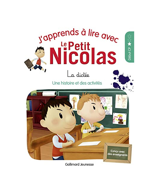 Livre J'Apprends A Lire Avec Le Petit Nicolas - 4 La Dictee