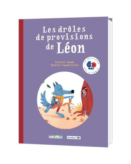 Livre Les drôles de provisions de Léon