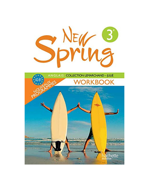 New Spring 3e LV1 - Anglais - Workbook - Edition 2009