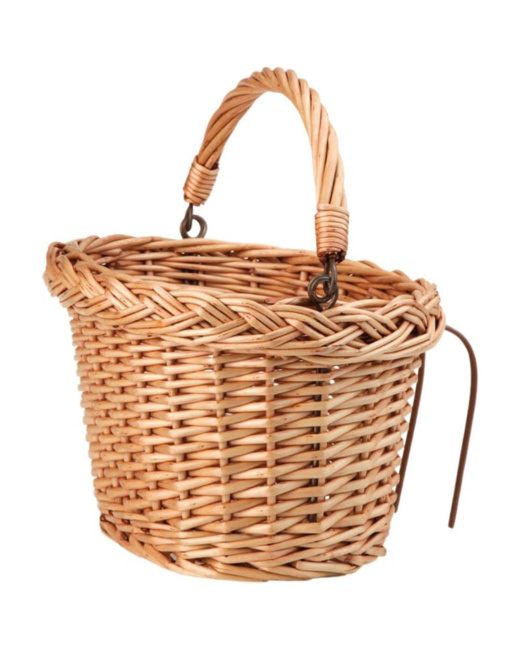 Panier de vélo en osier