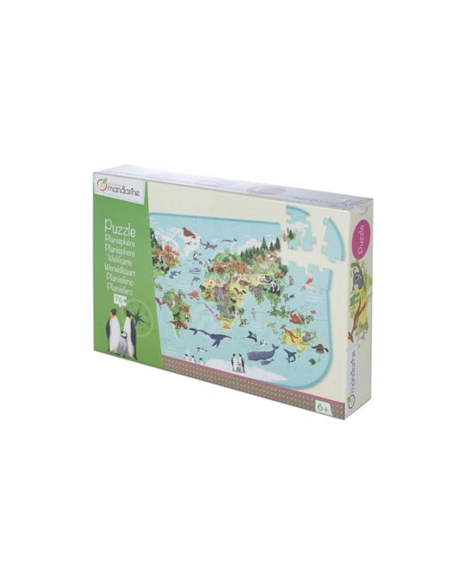 Puzzle Planisphère