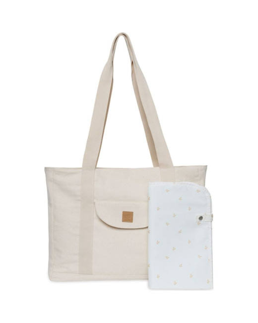 Tote bag à langer Twill Natural