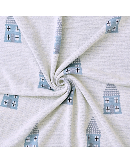 Couverture pour bébé en coton bio, MAISONS