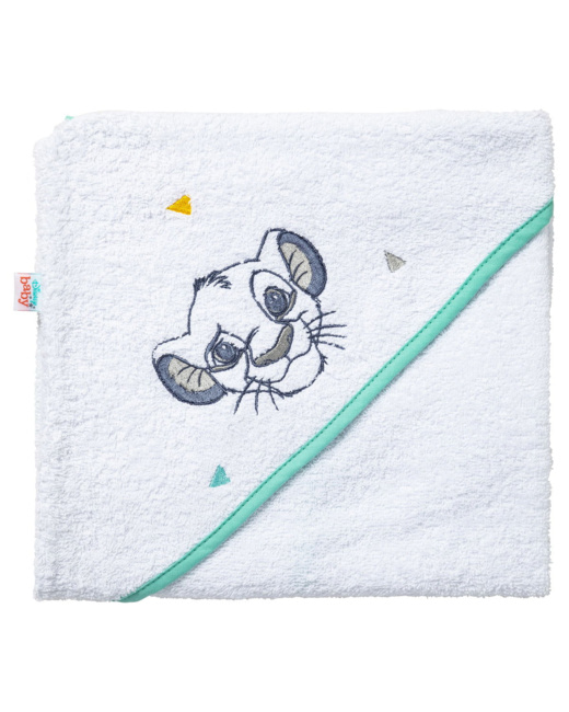 Cape de bain brodée Roi Lion