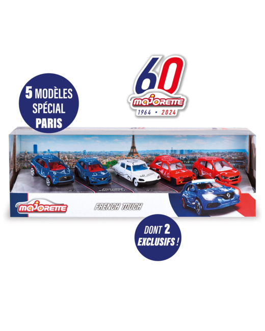Coffret de voitures French Touch Majorette