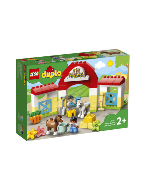 Ma ville - L'écurie et les poneys DUPLO