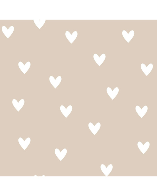 Papier peint enfant cœurs