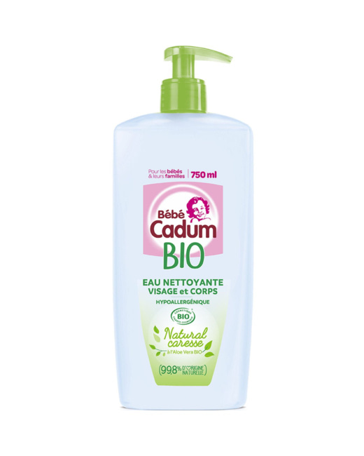 Eau nettoyante visage & corps