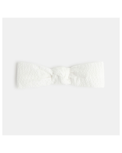 Headband seersucker uni