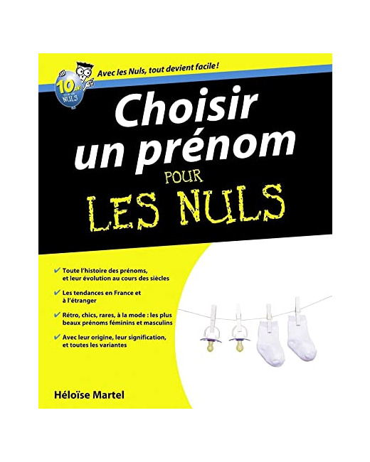 Livre Choisir un prénom Pour les Nuls