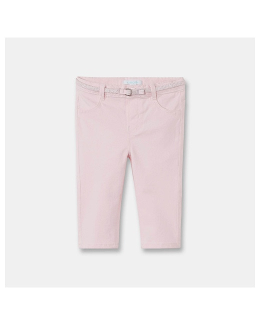Pantalon twill uni bébé fille