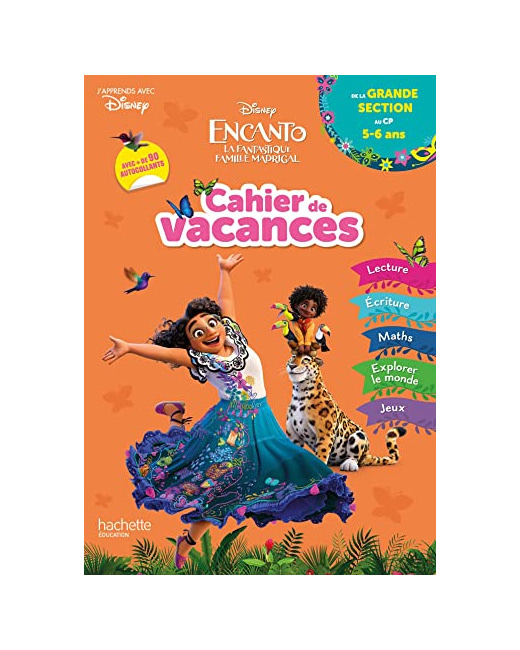 Disney - Encanto - Cahier de vacances 2023, de la Grande Section au CP