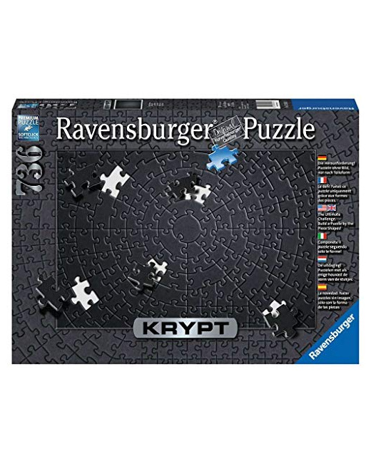 Puzzle - Krypt - Noir - 736 pièces
