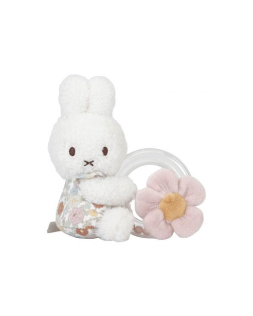 Hochet Miffy avec anneau