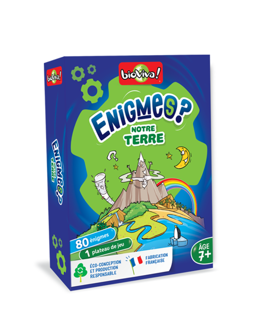 Jeu éducatif Enigmes - Notre Terre