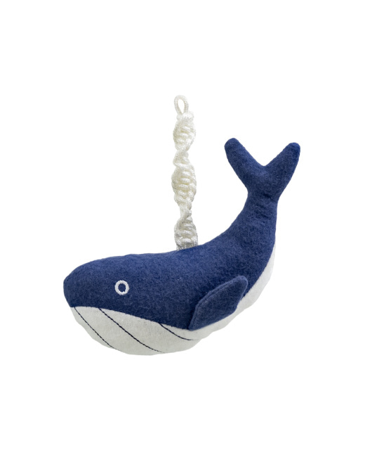 Jouet Baleine en peluche pou transat Yoga™