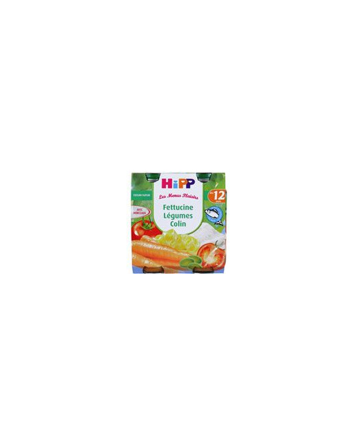Fettucine Légumes Colin - 2 pots x 250g - 12 mois