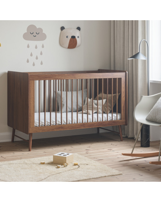 Lit bébé évolutif Roseau