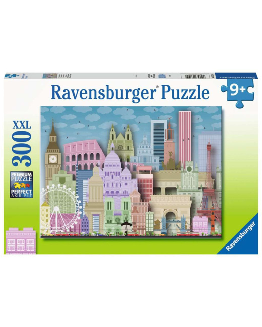 Puzzle Europe colorée - de 9 ans