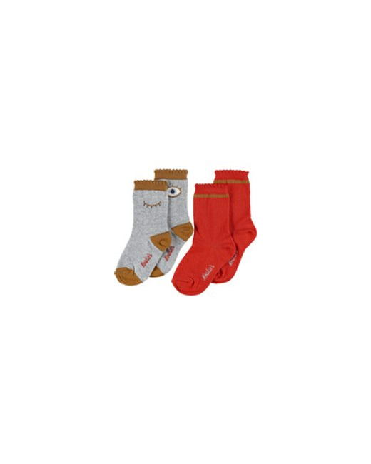 Set de 2 paires de chaussettes
