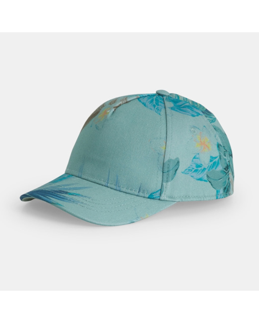 Casquette enfant imprimée verte garçon