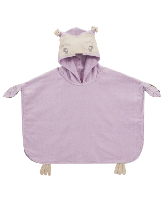 Poncho de bain Chouette