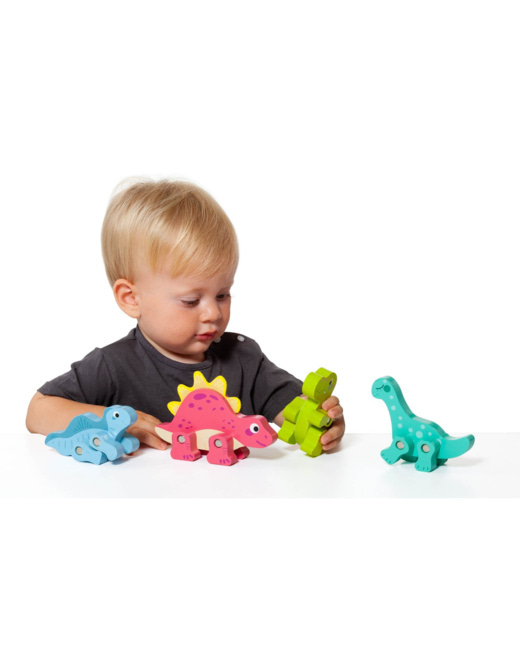 Dinosaures en bois 