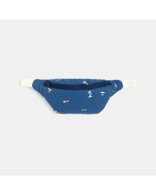 Sac-banane imprimé bleu garçon