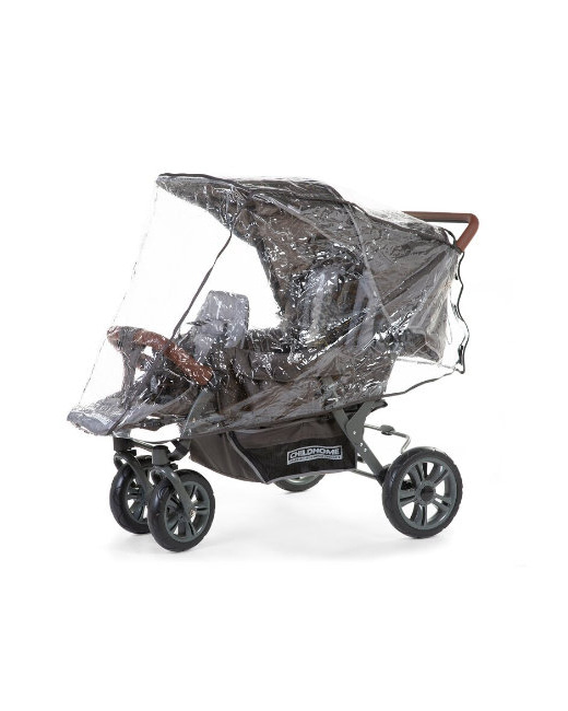 Habillage pluie poussette 3 places CHILDHOME Comparateur Avis Prix