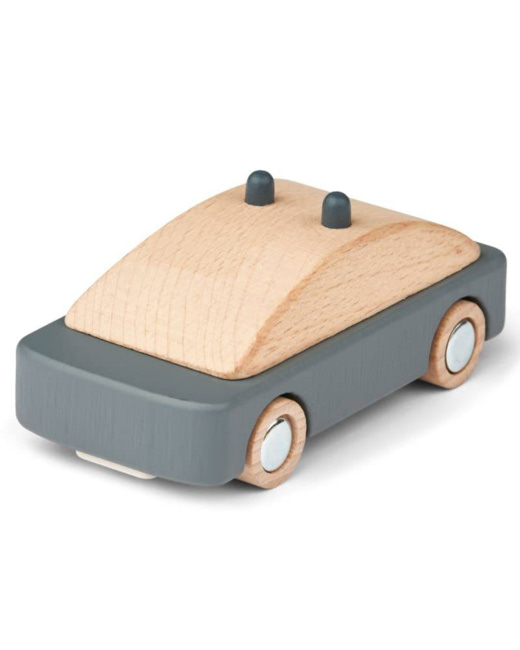 Voiture de police en bois Village