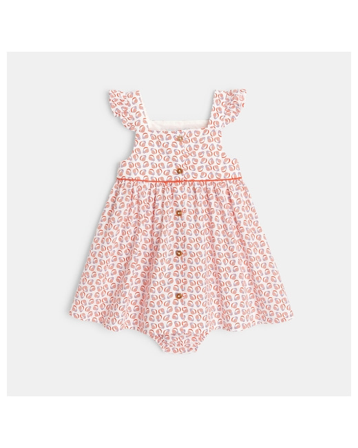 Robe à bretelles graphique et bloomer