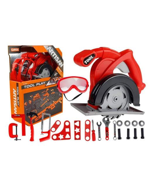 Scie circulaire + 23 pièces d'outillage FRED