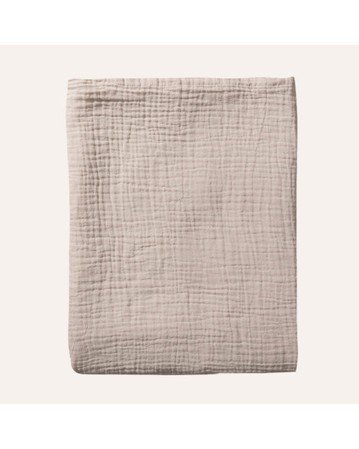 Drap plat en gaze de coton