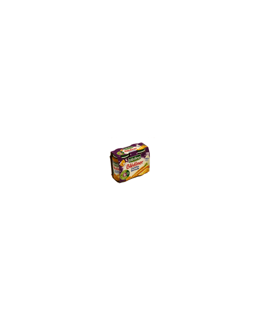 BLEDINA - Carottes semoule - 6 mois x2