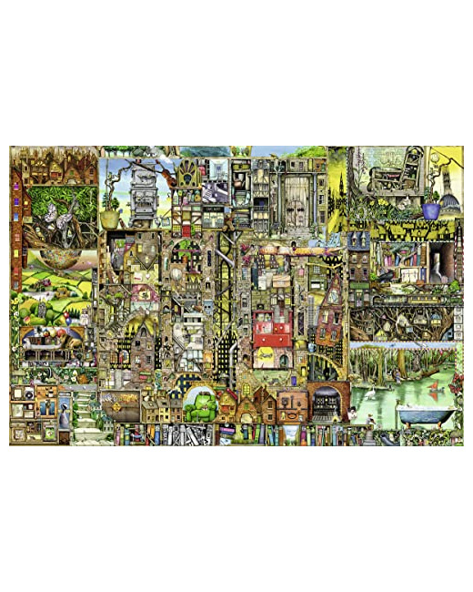 Puzzle - Ville bizarre - Colin Thompson - 5000 pièces
